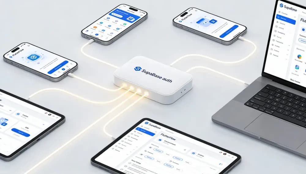 FlutterFlow + Supabase: A Practical Guide from Beginner to Advanced